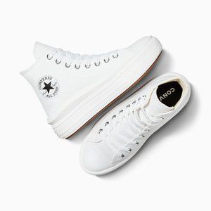 Converse Chuck Taylor All Star Move Platform - White 7.5